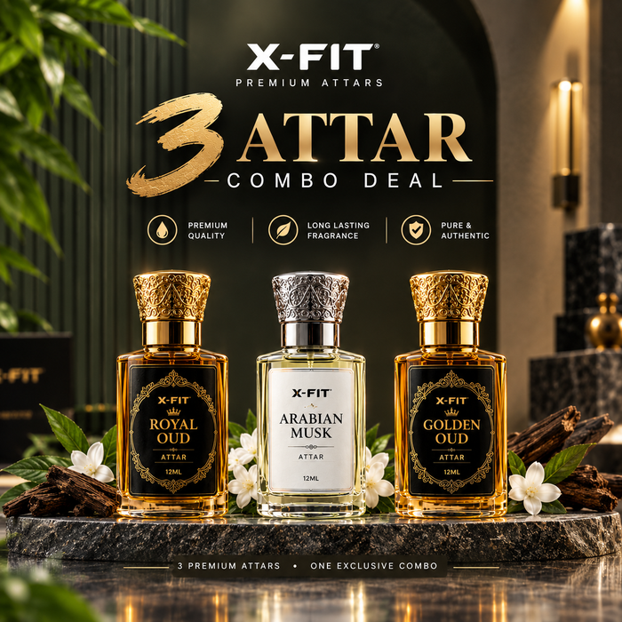 X-FIT 3 Attar Combo Deal premium product image
